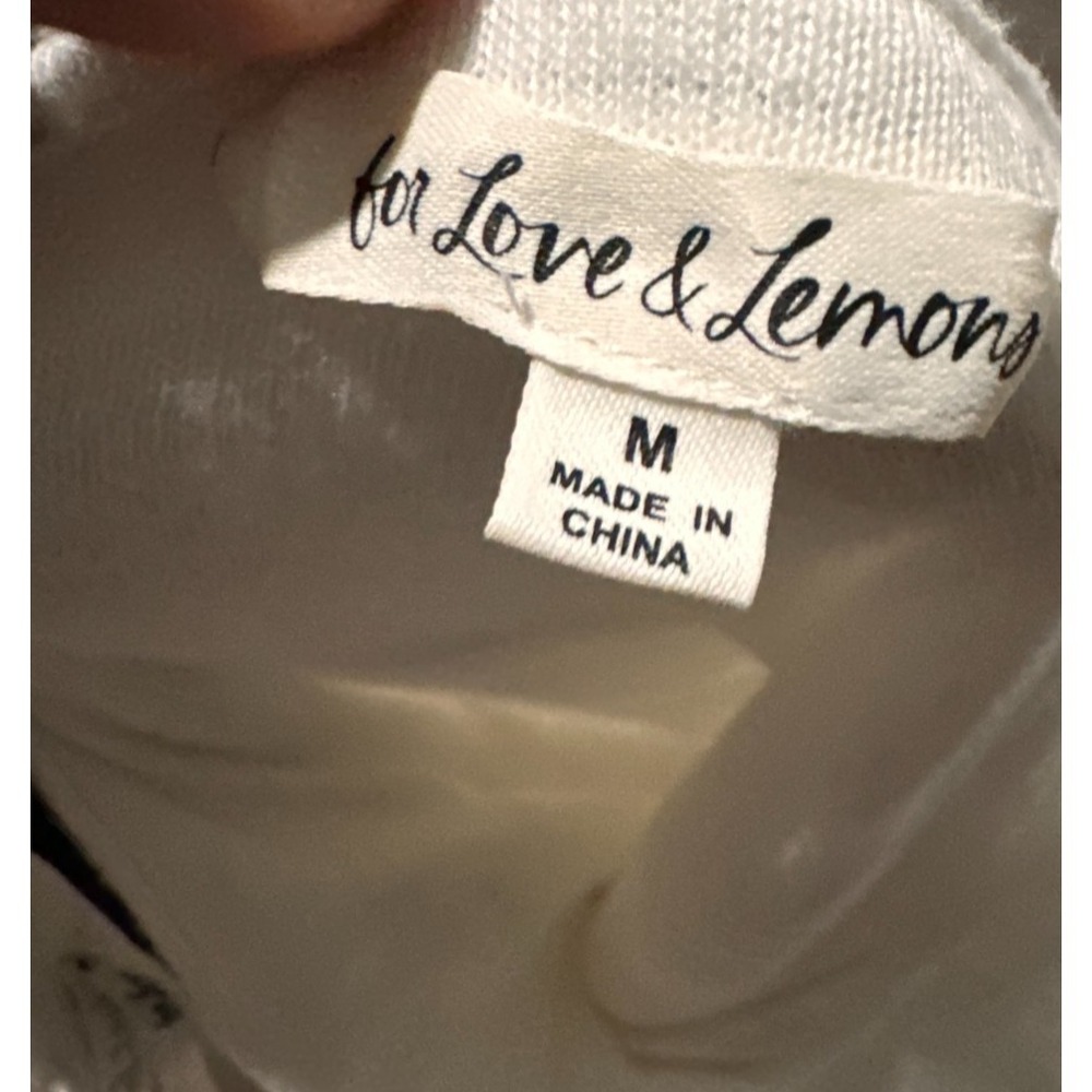 For Love And Lemons "Mayfair" Crochet Maxi Dress Sz Medium- $250- FLAW - Picture 8 of 10